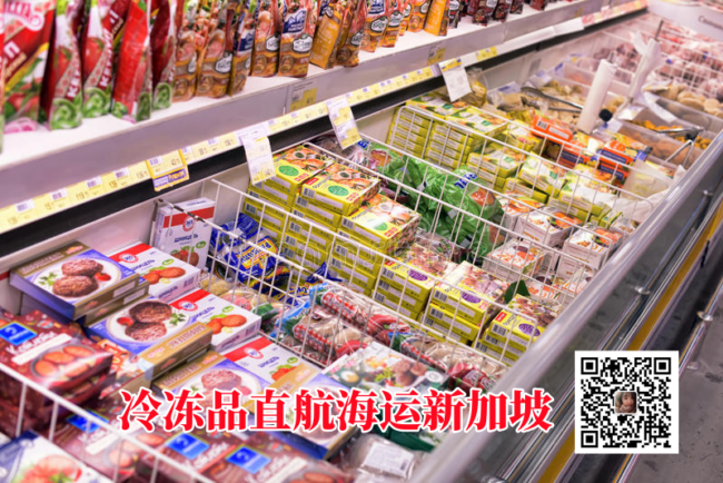 冷冻品直航海运新加坡
